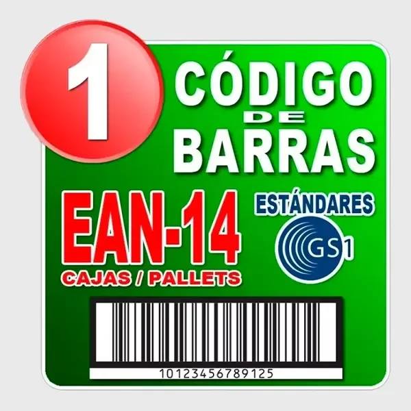 Código de barras DUN-14 ó ITF-14